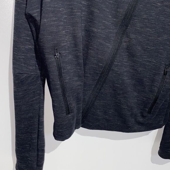 Adidas Men's Gray Heart Racer Zip Up Performance Long Sleeve Jacket size Large - Picture 3 of 13